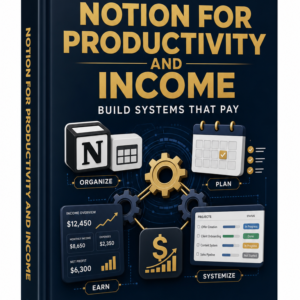 Notion for Productivity & Income: Build Systems That Pay