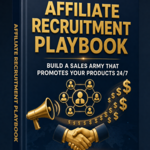 Affiliate Recruitment Playbook — Build a Sales Army That Promotes Your Products 24/7