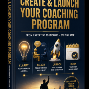 Create & Launch Your Coaching Program — From Expertise to Income in 30 Days